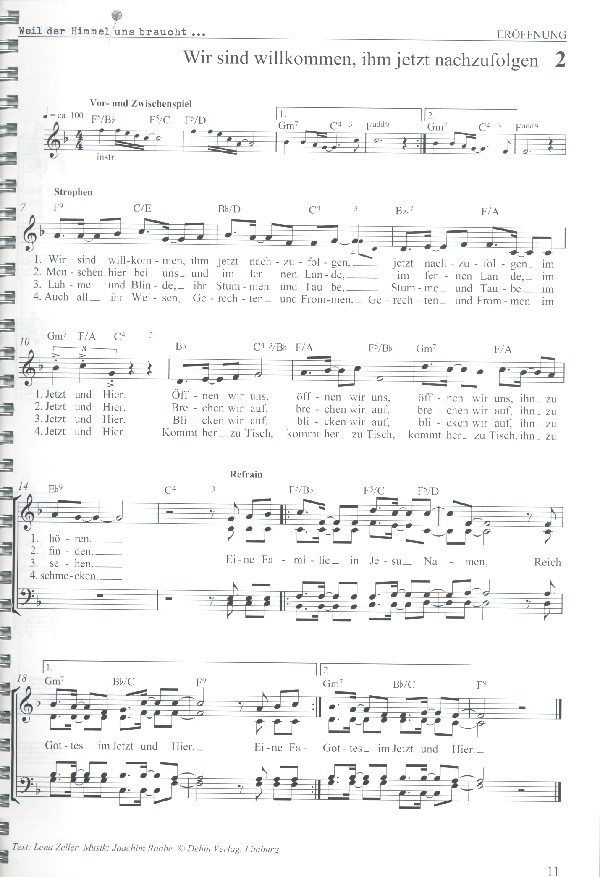 Weil der Himmel uns braucht...