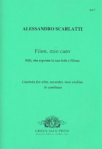 Filen mio caro for alto, recorder,