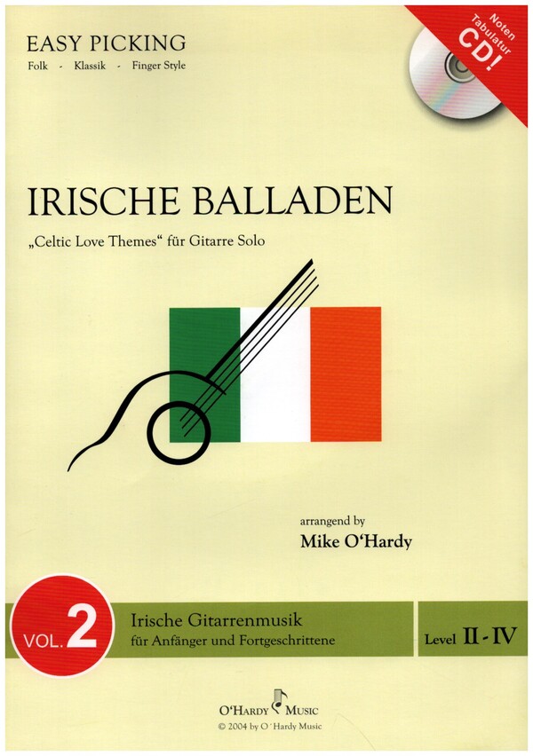 Irische Balladen Band 2 (+CD)