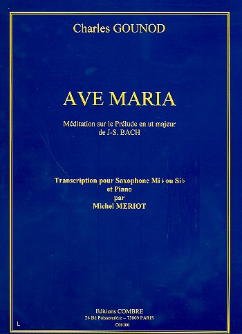 Ave Maria pour saxophone et piano