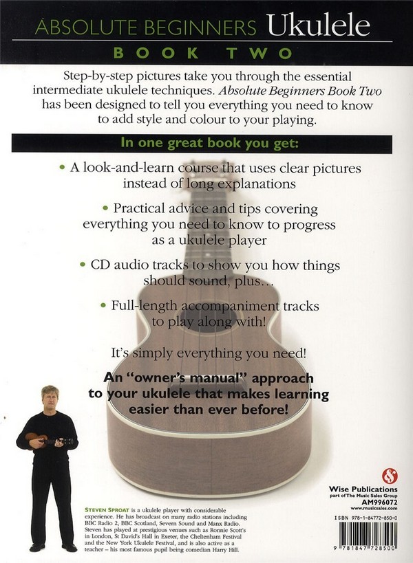 Absolute Beginners vol.2 (+CD) for ukulele