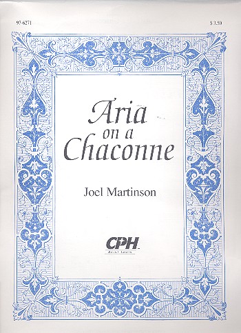 Aria on a Chaconne for organ