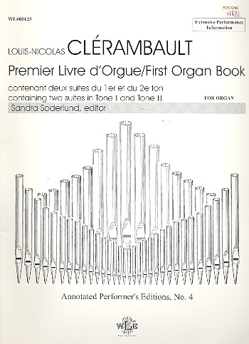Livre d'orgue no.1
