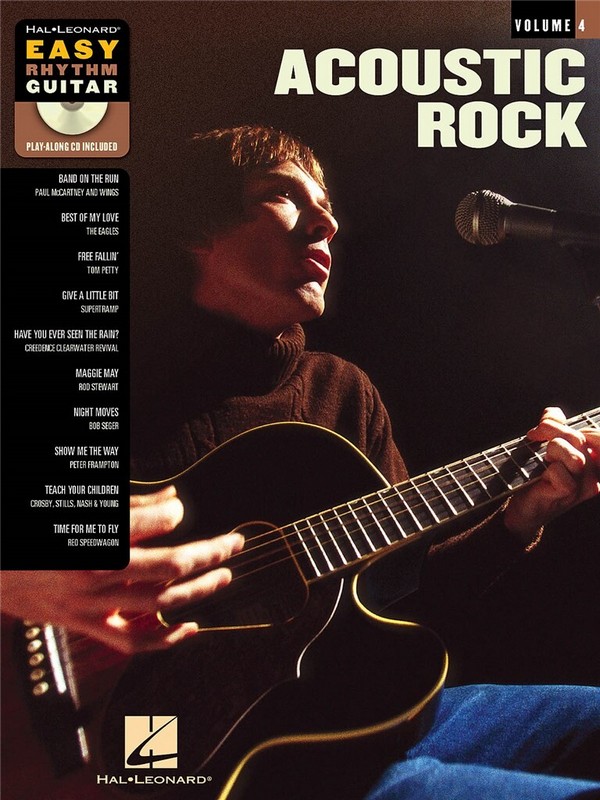 Acoustic Rock (+CD): for easy rhythm guitar