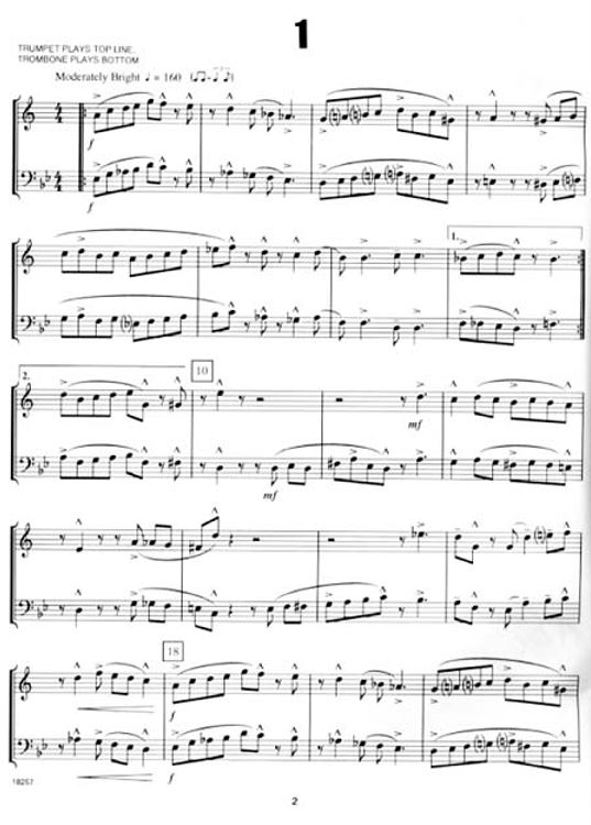 6 Jazz Duets vol.3 for trumpet
