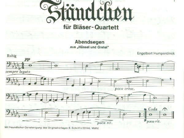 Ständchen Band 2 für 4-stimmiges