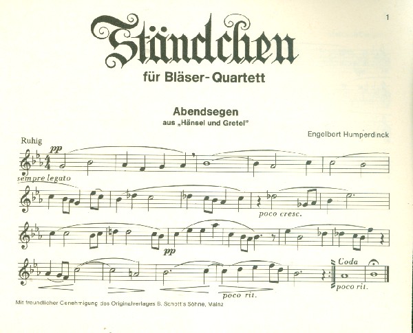 Ständchen Band 2 für 4-stimmiges