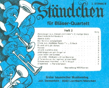 Ständchen Band 2 für 4-stimmiges