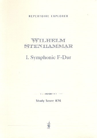 Sinfonie F-Dur Nr.1 für Orchester