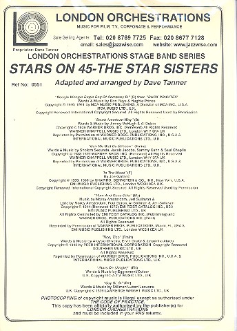Stars on 45 - The Star Sisters (Medley):