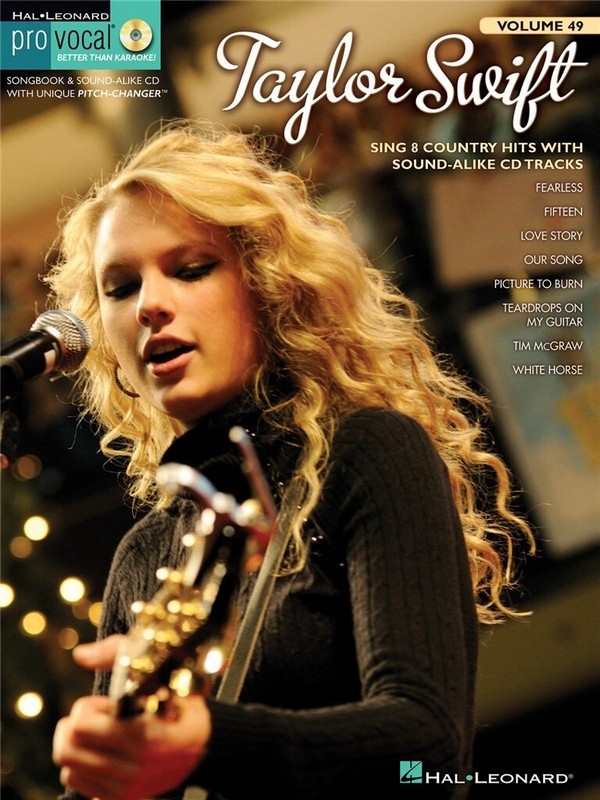 Taylor Swift (+CD): songbook vocal/guitar