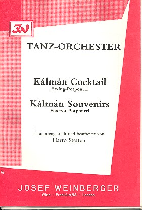 Kálmán-Cocktail  und Kálmán-Souvenirs: