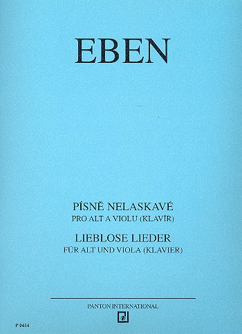 Lieblose Lieder für Alt und Viola (Klavier)