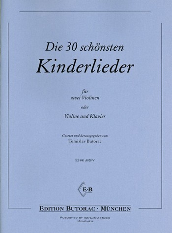 Die 30 schönsten Kinderlieder