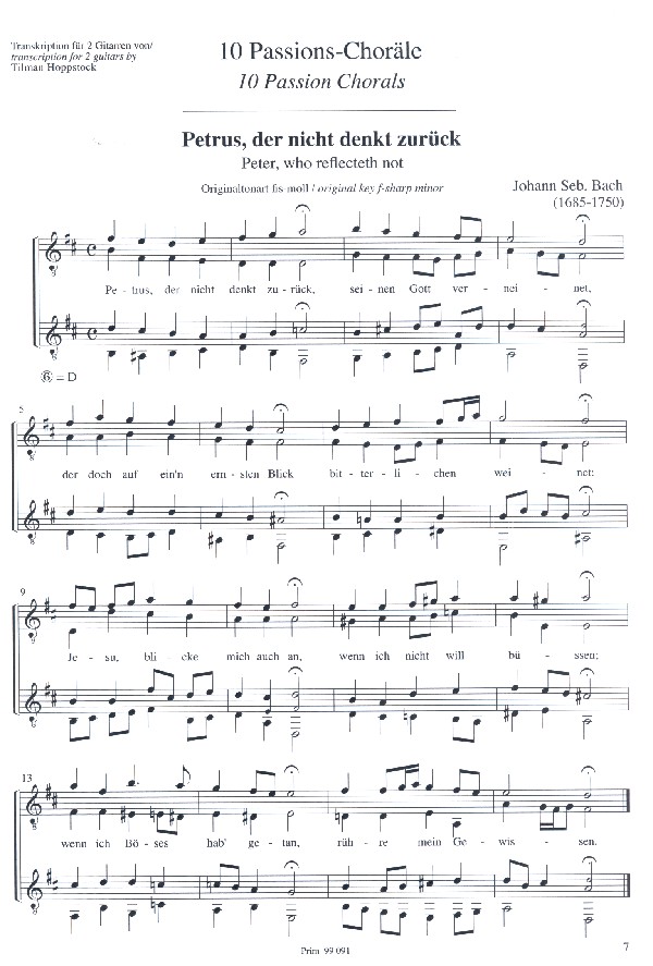 10 Passions-Choräle
