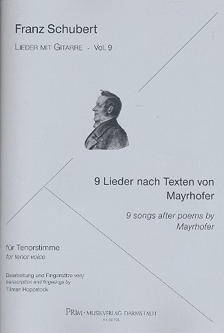 9 Lieder nach Texten von Mayrhofer