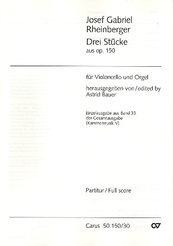 Drei Stücke aus op.150