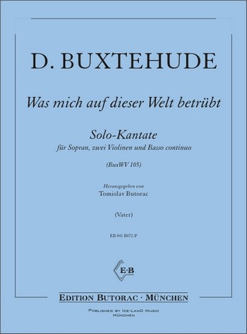 Was mich auf dieser Welt betrübt BuxWV105