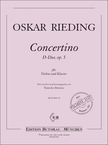 Concertino D-Dur op.5 (+CD)