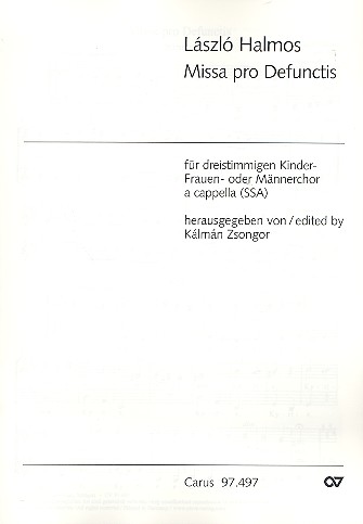 Missa pro Defunctis für Kinderchor