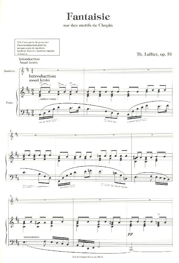 Fantaisie sur des motifs de Chopin op.31