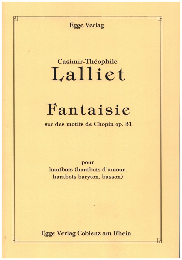 Fantaisie sur des motifs de Chopin op.31