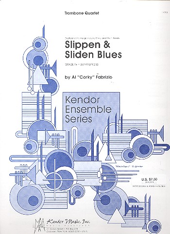 Slippen & Sliden Blues: for 4 trombones