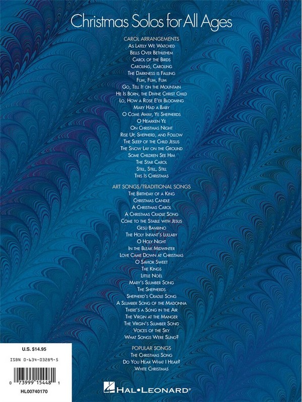 Christmas Solos for all Ages: for