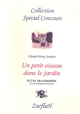 Un petit oiseau dans le jardin pour flute