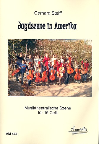 Jagdszene in Amerika für 16 Violoncelli