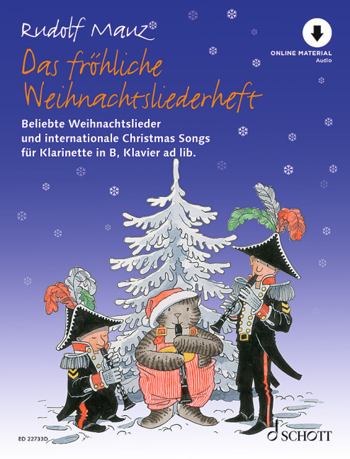 Das fröhliche Weihnachtsliederheft (+Online Audio)