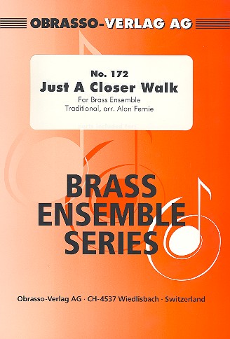 Just a closer Walk for brass ensemble