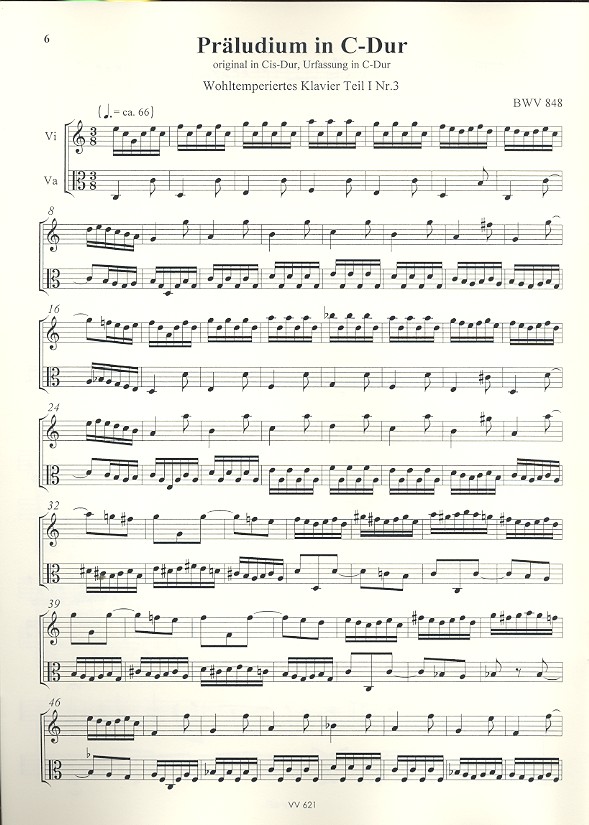 Das Wohltemperierte Klavier Teil 1 Band 1
