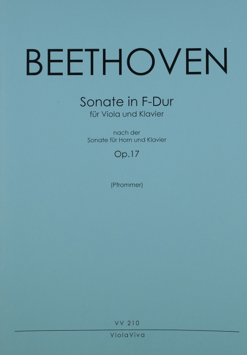 Sonate F-Dur op.17 für Horn und Klavier