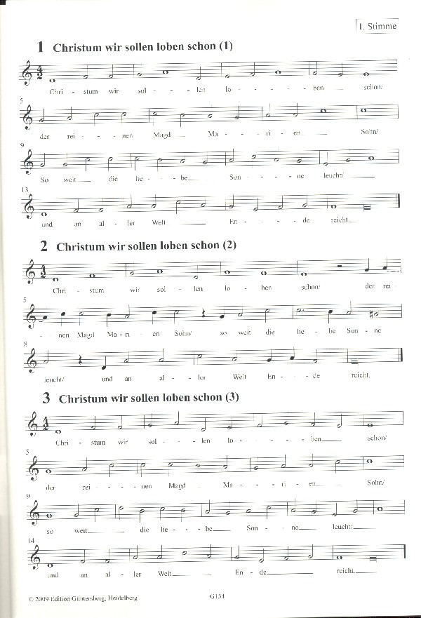 Puer natus in Bethlehem Band 3