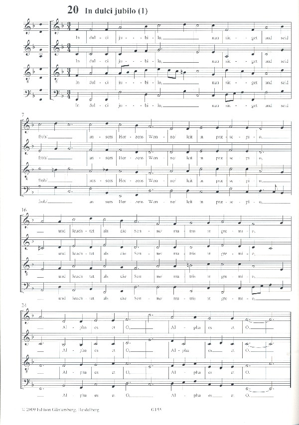 Puer natus in Bethlehem Band 4