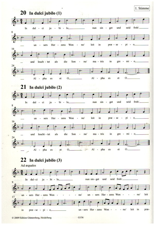 Puer natus in Bethlehem Band 4