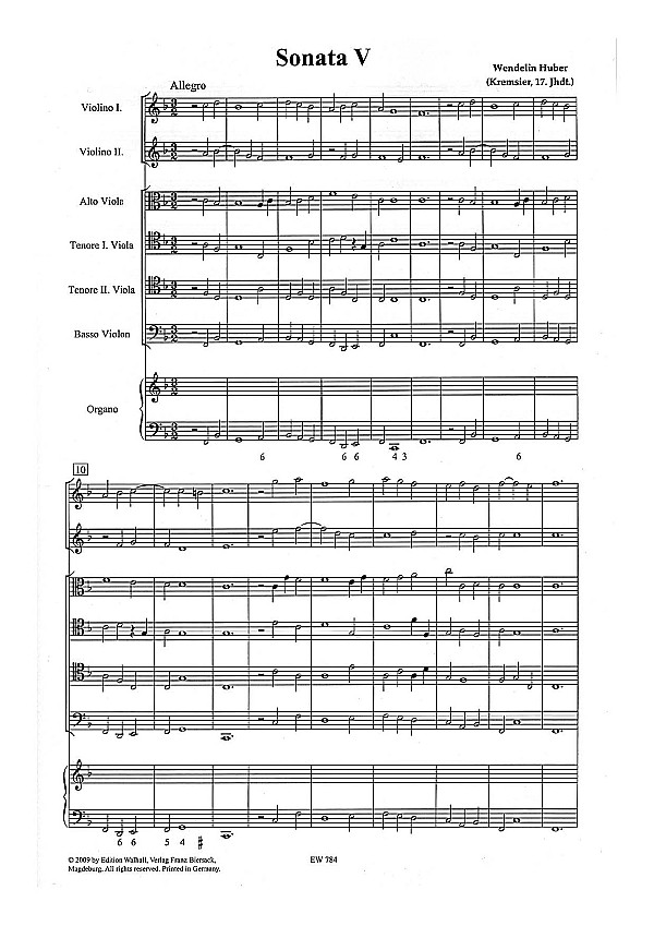 Sonaten Nr.5 - 7