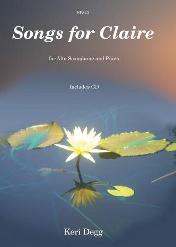 Songs for Claire (+CD) for alto saxophone