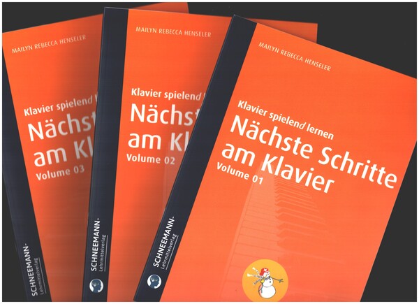 Nächste Schritte am Klavier Band 1-3