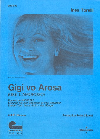 Gigi vo Arosa: für Akkordeon