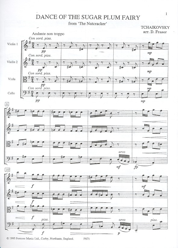 Dance of the Sugar Plum Fairy from 'The Nutcracker'