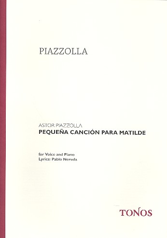 Pequena canción para Matilde