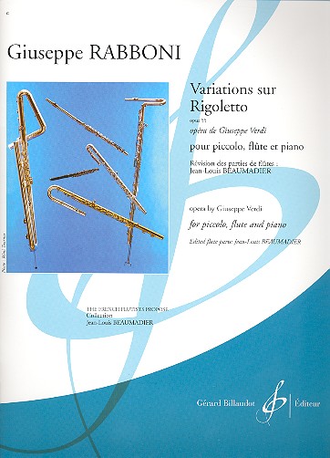 Variations sur Rigoletto op.55 pour