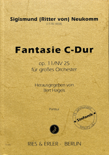 Fantasie C-Dur op.11 NV25