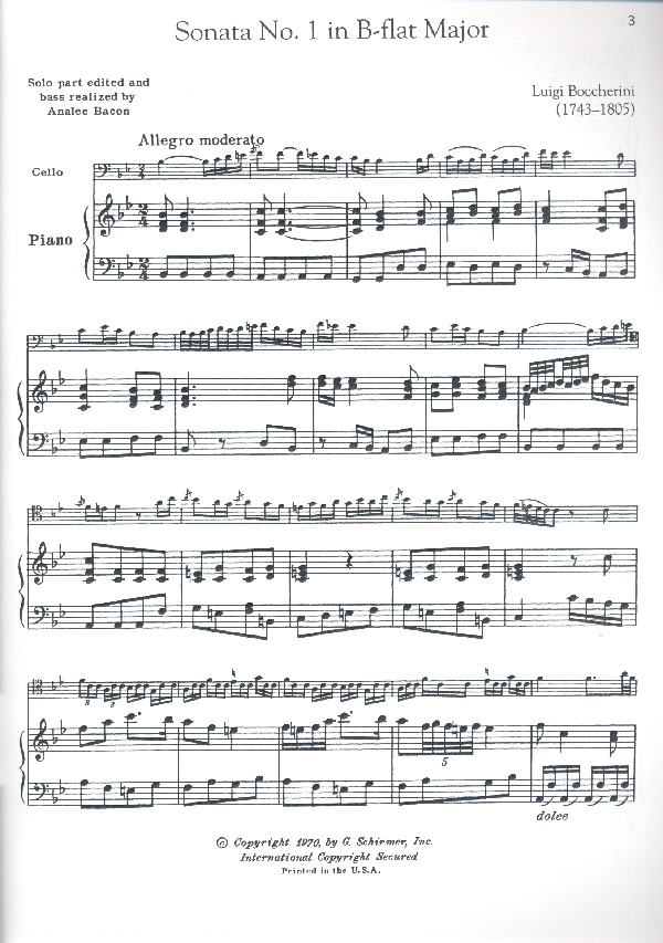 Cello Classics for violoncello and piano