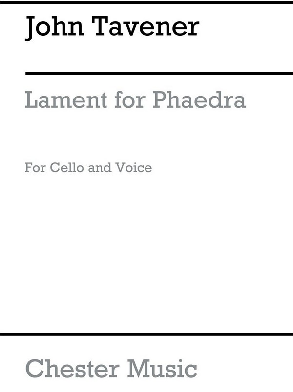 Lament for Phaedra for voice and cello