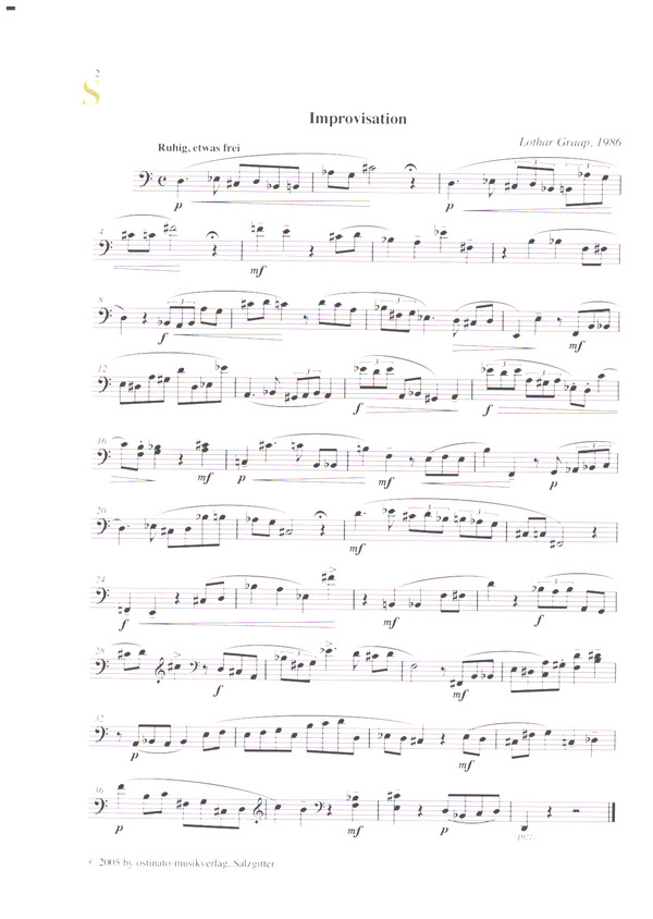 Spielereien für Violoncello