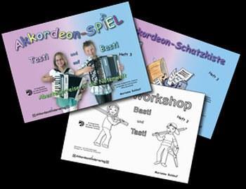 Akkordeonspiel mit Tasti und Basti Band 3