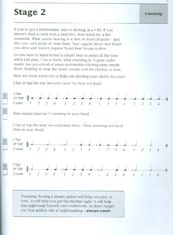Improve your Sight-Reading Pre-Grade 1